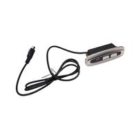 Interruptor Reclinable Eléctrico Controlador de sofá Eléctrico Confiable para Cine en Casa, Puerto USB A/C para Mayor Comodidad, Material ABS/SUS316