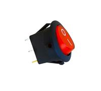 Interruptor Redondo Empotrable 6,5A NEGRO - SILAMP