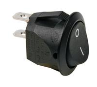Interruptor redondo ON-OFF - Negro
