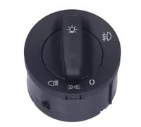 Interruptor Regulador Faro Compatible Con VW Para Golf 2009-2013 Para Rabbit 2004-2008 Para Jetta 2007-2009 Perilla Interruptor Control Luz Antiniebla Faros Automóvil 1K0941431BB