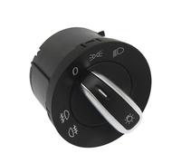 Interruptor Regulador Faro Compatible Con VW Para Golf V Para Scirocco 2008 2009 2010 2011 2012 2013 2014 2015 Interruptor De Faro De Coche Interruptor De Control De Lámpara Antiniebla 5ND941431A