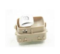 Interruptor regulador ventana coche Para Mercedes Para Benz E63 CLS350 C63 E200 W213 Botón Interruptor Control Elevalunas Eléctrico Pasajero Delantero Trasero Derecho 2229050309(Beige)