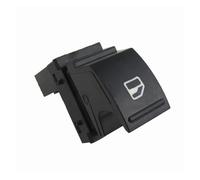 Interruptor regulador ventana coche Para VW Para Golf Para JETTA MK5 Para TOUAREG Para PASSAT B6 SSAGITAR OEM No. 5J0 959 855 5J0959855 Interruptor Control Elevalunas Automóvil(NO Chrome)