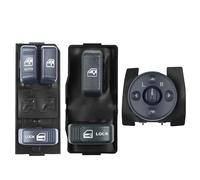 Interruptor Regulador Ventana Para Chevrolet Para Blazer Para Suburban Para S10 Para Tahoe Para GMC Para Jimmy 15151356 15151362 Interruptor Ventanilla Principal Eléctrico(Set A)