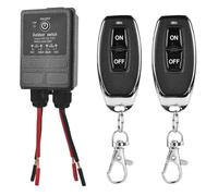 Interruptor remoto, interruptor inalámbrico 12V DC12V ~ 72V 30A, relé remoto, alcance de 100 ~ 3000 m, con control remoto para puertas de garaje, motocicletas, alarma antirrobo, barandilla