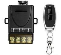 Interruptor RF433MHz 30A Control Remoto Pared(1S+1R) | Señal estable 433MHz, atraviesa paredes, suelos y , control sin interferencias