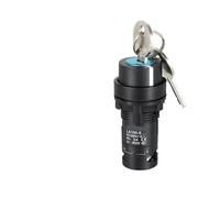 Interruptor Rotativo de Selección y Conversión de Energía de 22mm (Bloqueo de 2/3 Posiciones, 1NA/2NA/1NA1NC, 5A)(2 Position Key Knob,2NO)