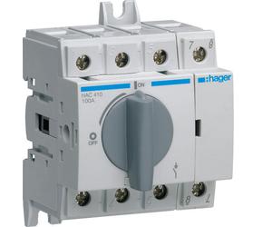 Interruptor-seccionador Hager HAC - HAC410
