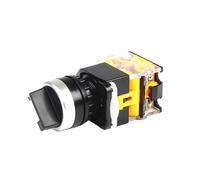 Interruptor selector autoblocante LA38-20X3 de 22 mm, 1NO+, 3 posiciones, interruptores rotativos DPST, 4 tornillos, 10 A, 400 V, interruptor encendido