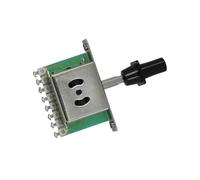 Interruptor Selector De Pastilla De 3 Vías De Acción De Palanca Con Punta Negra Para Piezas De Guitarra Eléctrica Estilo For TL Piezas de Guitarra Accesorios de Repuesto