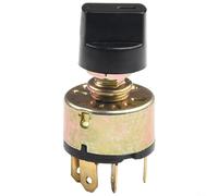 Interruptor selector giratorio de 3 vías de 4 posiciones para control de ventilador de aire acondicionado de coche, 10 A, 24 V CC/6 A 120 VCA, regulador de velocidad HVAC automático de metal dorado