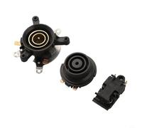 Interruptor selector para base de acoplador de control de hervidor eléctrico con interruptor, juego de 3 piezas, compatible con mango superior Steam Sw