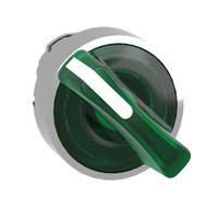 Interruptor selector Schneider ZB4BK1233 - 2 posiciones, LED universal, metal...