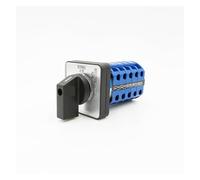 Interruptor selector universal Interruptor de conmutación de leva rotativo eléctrico de 2/3 posiciones y 20 terminales, 500 V, 16 A, LW39B-16(3P 20T)
