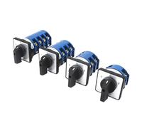 Interruptor selector universal SZW26/LW26-125 125A 660V 1 2 3 4 Fase 3 Posiciones ENCENDIDO APAGADO ENCENDIDO Interruptor de leva de transferencia del generador 4/8/12/16 Terminales