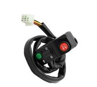 Interruptor señal Giro Interruptor De Control Del Manillar De La Motocicleta Para Scooters ATV Botón De Luz Muy Cerca Indicador De Señales De Giro De La Bocina