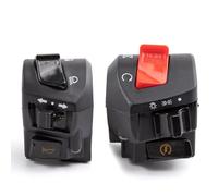 Interruptor señal Giro Interruptor Para Moto Manillar Eléctrico De 7/8 "y 22mm Para Interruptores Universales Izquierdo Derecho Bocina Faro De Señal De Giro Arranque Eléctrico