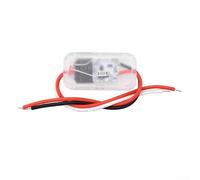 Interruptor sensible a la luz para señalización LED, control automático de día y noche, sensor de fotocélula de amplio voltaje 3.7V-24V 4A, función de retardo, transparente, resistente a la intemperie