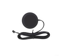 Interruptor sensible al grifo Detector de vibración para luz automática de armario, sensor de golpes, controlador de gabinete LED, regulador de iluminación interior de RV (HY-3P negro)