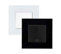 Interruptor Simple Conmutado Ledkia con Marco PC Modern - Resistente y Duradero - 86x86 Mm