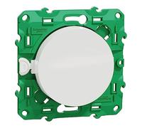 Interruptor - simple - inalámbrico y sin pila - Odace - blanco - Schneider electric s520104