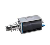 Interruptor solenoide lineal de empuje y tracción de 12 V con marco abierto, 0,2 N - 65 N, recorrido de 5 mm - 15 mm(0826B 0.5-20N 8mm)