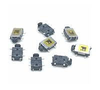 Interruptor táctil 10/50/200/500 Uds Micro botón interruptor de tortuga grande 4 pines SMD botones de reinicio interruptor de alimentación de tortuga pequeña mesa de teléfono móvil(10pcs)