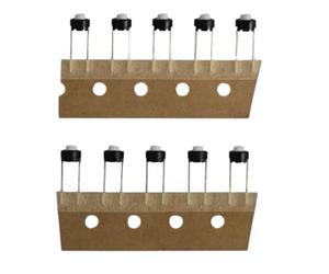 Interruptor táctil 10x Tactile Tact Switch (10 Pieces) Compatible with Pioneer DJ Controllers Mixers & Multi Entertainment Players