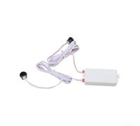 Interruptor Táctil Doble Mano 500W para LED Armario(Door control) | Tecnología mano, para carga para máxima 500W, para ideal armarios, acabado elegante