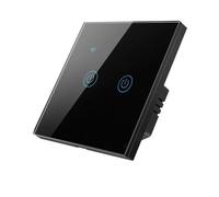 Interruptor Tactil Panel De Interruptor Táctil WiFi Inteligente 220-240V, Control Por Aplicación Remota Ruta 2/3/4, Sincronización, Conexión, Protección Contra Fallos Energía