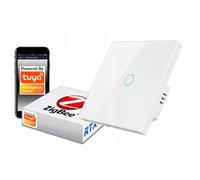 Interruptor táctil ZigBee TUYA 1 circuito blanco #sin N