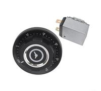 Interruptor temporizador de cocina de 30/60/90/120 min AC250 V 16 A con campana transparente para alertas de cocción (30 minutos)