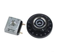 Interruptor temporizador de microondas mecánico de 30 a 120 minutos para controlador de dial con alarma para electrodomésticos de cocina AC250 V 16 A (120 minutos)