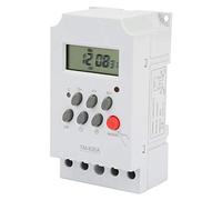 Interruptor temporizador de microordenador, TM630A 12V DC/AC220V Pantalla digital LCD Interruptor temporizador de microordenador programable automático(DC12V)