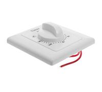 Interruptor Temporizador de Pared Mecánico Blanco Abs