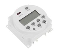 Interruptor Temporizador Digital 12v AC/DC 16a Programación | Pantalla LCD, 17 Programaciones Diarias y Semanales, Control Manual, para Bombas de Riego y Válvulas