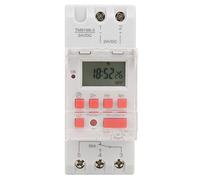 Interruptor Temporizador indicador LED DC 24V relé de Tiempo de plástico Programador de Temporizador LCD Digital para farolas para Equipos eléctricos
