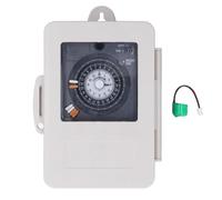 Interruptor Temporizador mecánico, Ciclo de 24 Horas, 30 A 250 V CA, IP53