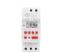 Interruptor Temporizador TEMPORIZADOR programable digital de 30 A, 220 V, 7 días, control de tiempo de relé for encendido/apagado a una hora preestablecida
