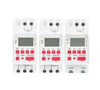 Interruptor Temporizador Temporizador semanal programable de 7 días con temporizador de cuenta regresiva de 15 A, 20 A, 30 A, 12 V, 24 V, 110 V, 220 V y 240 V.(THC-15A-AC110V)