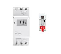 Interruptor Temporizador THC15A-E 5000W 30A actualización en la base del Relé Temporizador THC15A ampliando el tiempo de espera hasta un año sin energía(110VAC)