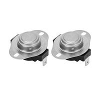 Interruptor Térmico, 2 Uds Interruptor De Temperatura De Disco A Presión 25A, Termostato De Plástico De Ingeniería Bimetálico Para Dispensador De Agua De Motor 250V(110℃)