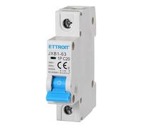 Interruptor térmico automático 1P monopolar 220 V Stotz 1 módulo DIN disponible 6 A, 10 A, 16 A, 20 A, 25 A (1P 20 A)