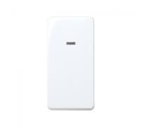 Interruptor unipolar con piloto estrecho Simon 27 blanco nieve - 27102-64