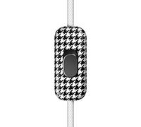 Interruptor unipolar Creative Switch pata de gallo - Negro