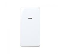 Interruptor unipolar estrecho luminoso Simon 27 blanco - 27104-64