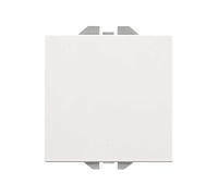 Interruptor unipolar pulsante 10AX 230V~ con sistema de embornamiento rápido blanco mate Simon 270