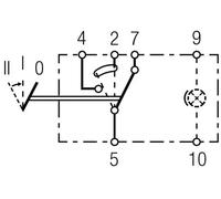 Interruptor universal Accionamiento por interruptor basculante 6RH 004 570-311