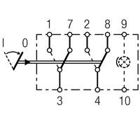 HELLA 6FH 007 832-621 Interruptor - Accionamiento por tecla basculante - Var. equipamiento: I->0 - Número de conexiones: 8