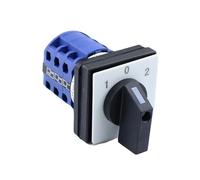 Interruptor universal LW26-20, 1/2/3/4/5, inversor de unión, 20 A, versátil, 440 V, 20 A, interruptor de corte 1-0-2(3 Section)